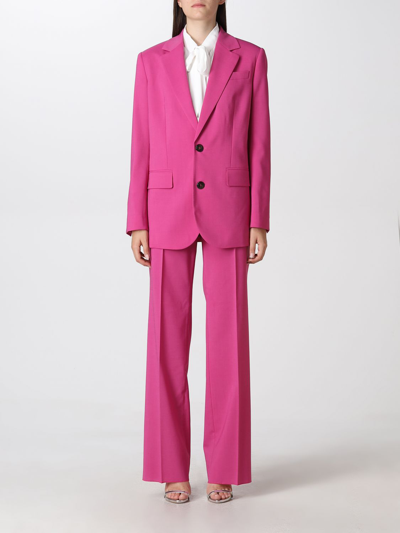 Shop Dsquared2 Suit  Woman In Fuchsia