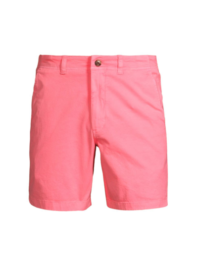 Shop Vineyard Vines Men's Island Cotton-blend Shorts In Knockout Pink