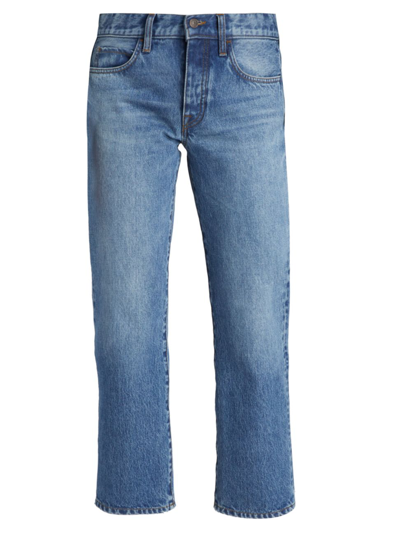 Shop The Row Women's Goldin Low-rise Kick-flare Cropped Jeans In Indigo