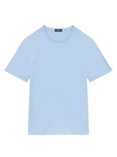 Shop Theory Men's Essential Short-sleeve Cotton T-shirt In Heron
