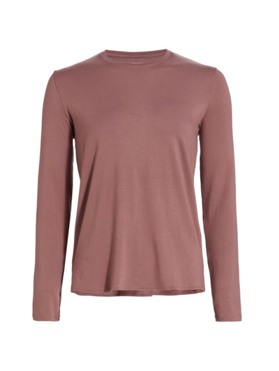 Shop Majestic Women's Soft Touch Crewneck Top In Taupe