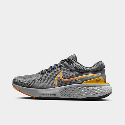 Shop Nike Men's Zoomx Invincible Run Flyknit 2 Running Shoes In Iron Grey/wolf Grey/kumquat