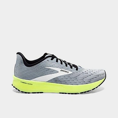 Shop Brooks Men's Hyperion Tempo Running Shoes In Grey/black/nightlife