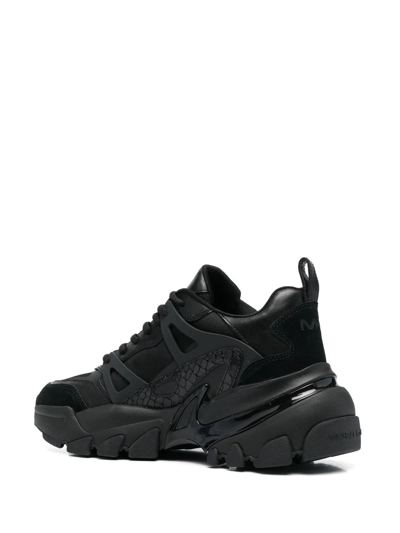 Michael Kors Nick Chunky Low-top Sneakers In Black
