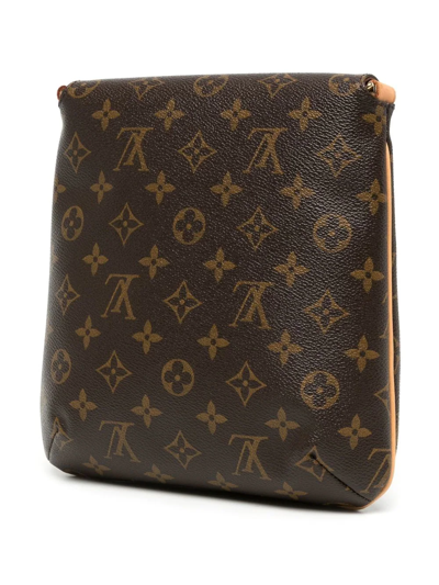 Pre-owned Louis Vuitton 2007  Monogram Musette Salsa Shoulder Bag In Brown