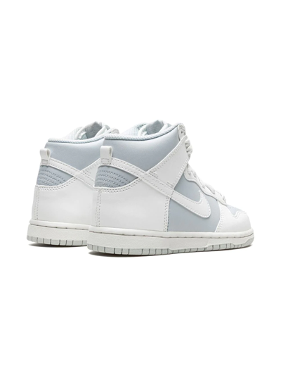 Nike Dunk High "summit White/pure Platinum" Sneakers In White