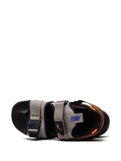 Nike Canyon Slide Sandals In Grey