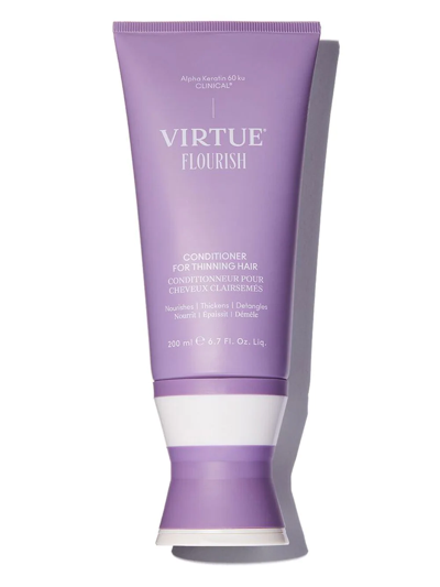 Shop Virtue Flourish Conditioner For Thinning Hair 200ml In Purple
