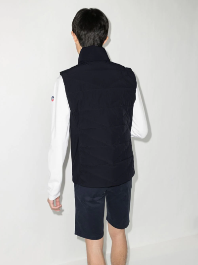 Fusalp Navy Mauro Quilted Gilet In Blue