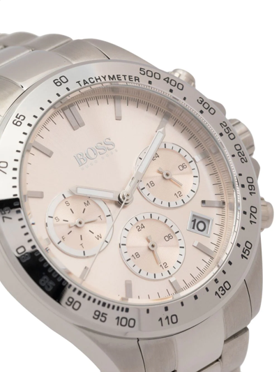 Shop Hugo Boss Novia Chronograph 38mm In Silber