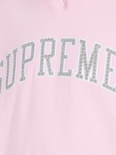 Shop Supreme Stars Arc Hoodie In Pink
