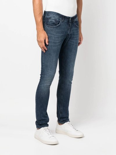 Dondup Skinny-cut Denim Jeans In Blau