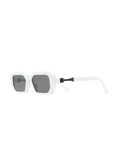 Vava Eyewear Square-frame Sunglasses In Weiss