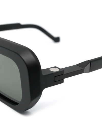 Shop Vava Eyewear Square-frame Sunglasses In Schwarz