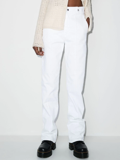 Rta Straight-leg Denim Jeans In White