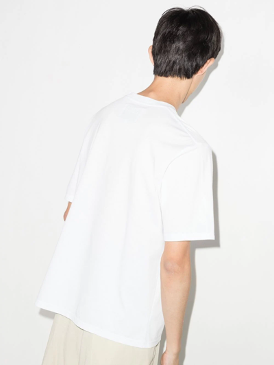 Shop Studio Nicholson Short-sleeve T-shirt In White