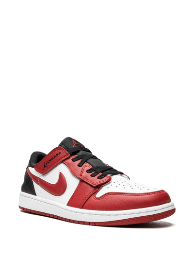 Jordan Men's Air  1 Low Flyease Easy On/off Shoes In White