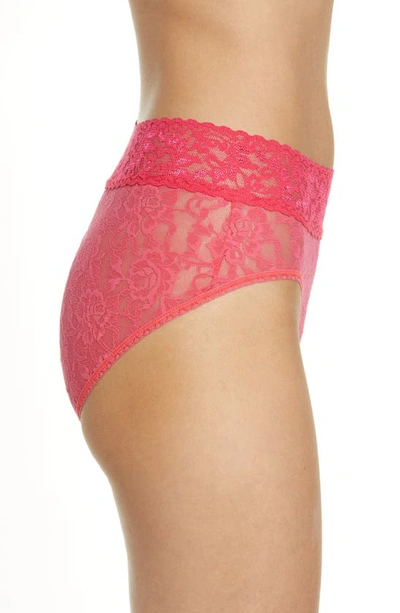 Shop Hanky Panky Signature Lace French Briefs In Coral