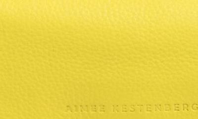 Shop Aimee Kestenberg Preston Mini Crossbody In Lemon Lime