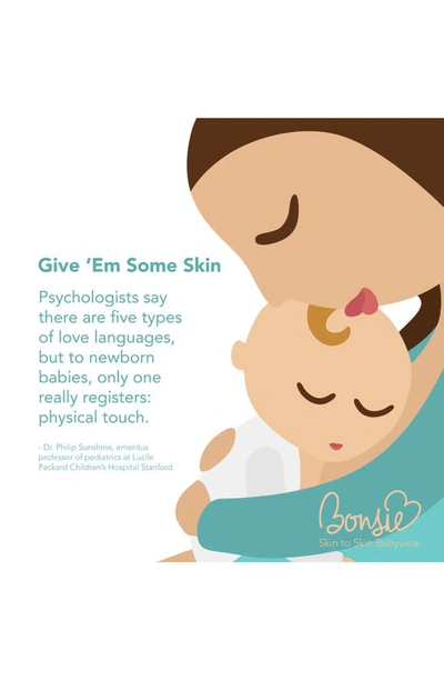 Bonsie Baby Skin To Skin Footie In Peony