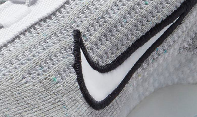 Nike Big Kids Air Vapormax 2021 Flyknit Casual Sneakers From Finish Line In White/ White/ Black