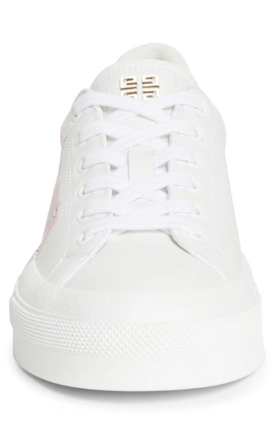 Shop Givenchy Disney X  '101 Dalmatians' City Sport Sneaker In White/ Pink