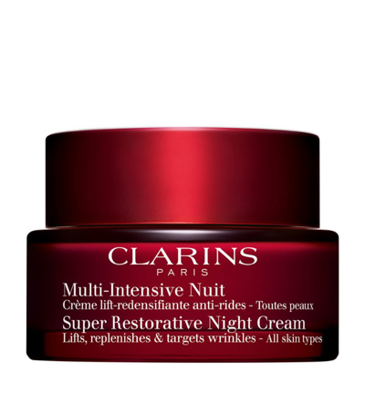 Shop Clarins Multi-intensive Super Restorative Night Cream (50ml)