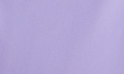 House Of Cb Athens Ruched High-rise Bikini Bottoms In Violet