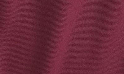 House Of Cb Athens Ruched High-rise Bikini Bottoms In Prune