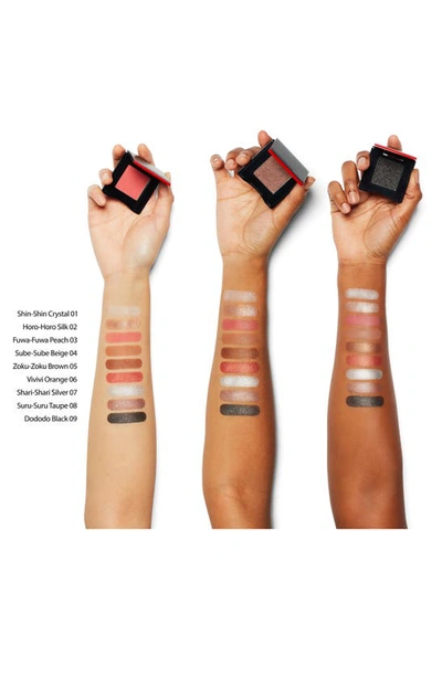 Shop Shiseido Pop Powdergel Eyeshadow In Doki-doki Red