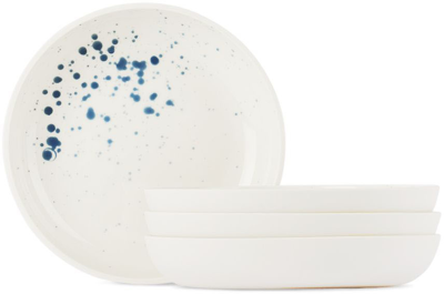Shop Jars Céramistes White Studio Pasta Plate Set In Buvard