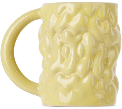 Shop Polymorf Ssense Exclusive Yellow Bubbler Mug
