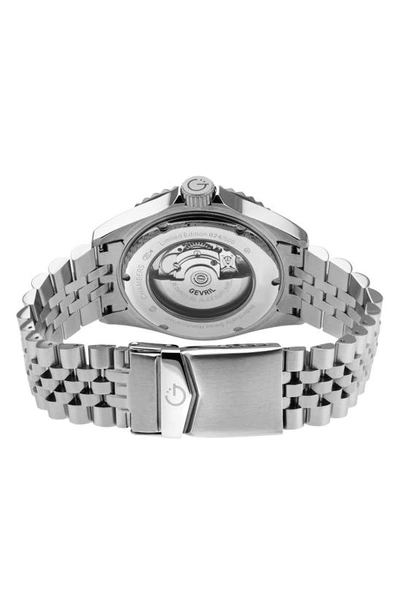 Gevril Men's Chambers 43mm Stainless Steel Swiss Automatic Bracelet Watch In Silver