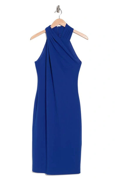 Shop Rachel Rachel Roy Harland Halter Dress In Dk Blue
