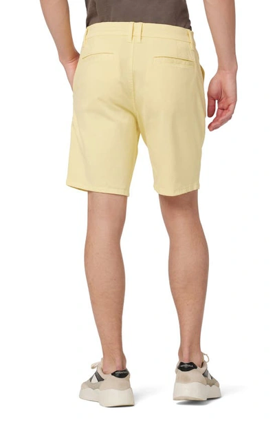 Shop Joe's The Brixton Slim Straight Shorts In Butter