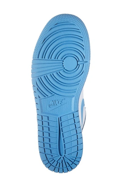 Shop Jordan Nike Air  1 Low Sneaker In White/ Dutch Blue/ White