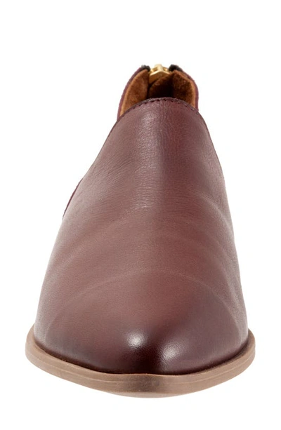 Bueno Beau Pointed Toe Loafer In Merlot