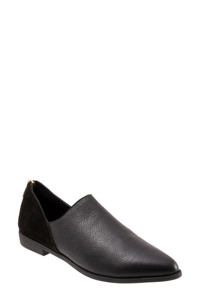 Shop Bueno Beau Pointed Toe Loafer In Black