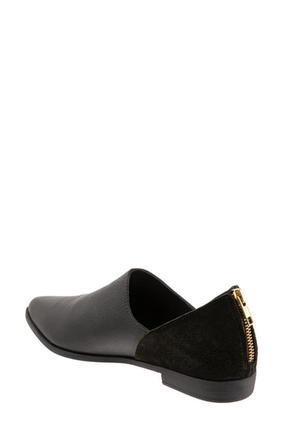 Bueno Beau Pointed Toe Loafer In Black