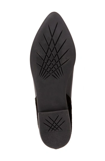Bueno Beau Pointed Toe Loafer In Black