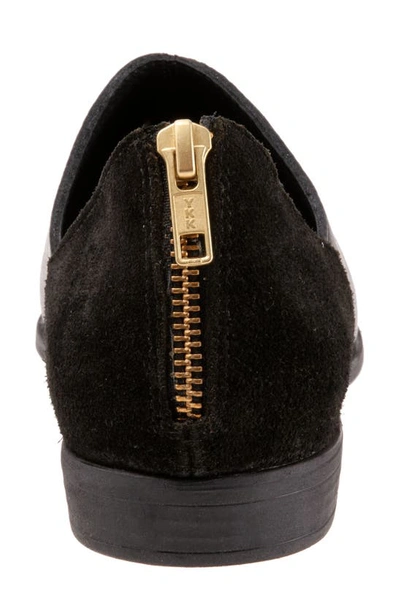 Bueno Beau Pointed Toe Loafer In Black