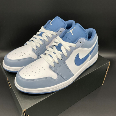 Pre-owned Nike Air Jordan 1 Low Ashen Slate Blue Hues | Verschiedene Grössen ✅