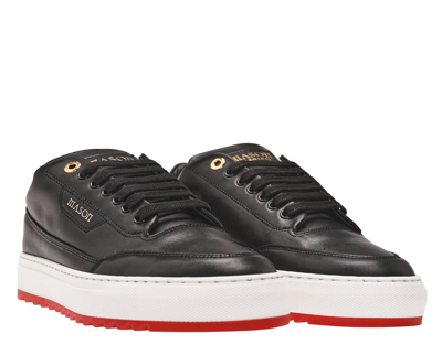 Shop Mason Garments Torino Black Low Top Sneakers