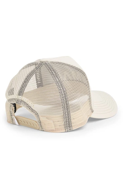Hvman Mesh Trucket Cap In Cream