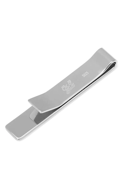 Cufflinks, Inc Engravable Sterling Silver Tie Bar In Silver