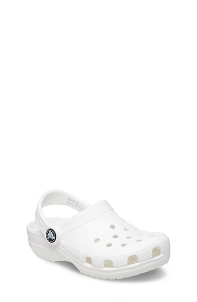 Crocs Big Kids Classic Clogs From Finish Line In White