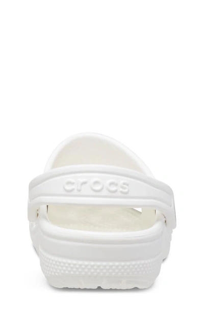 Crocs Big Kids Classic Clogs From Finish Line In White