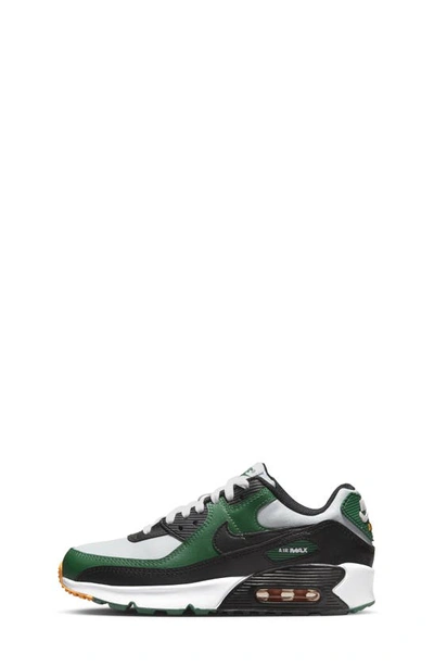 Shop Nike Air Max 90 Sneaker In Pure Platinum/ Green