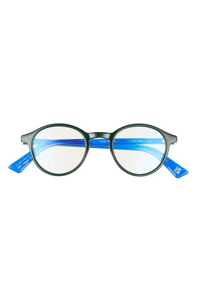 Shop The Book Club So Rando 46mm Blue Light Blocking Reading Glasses In Brown