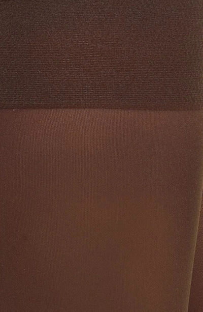 Item M6 Sheer Compression Knee High Socks In Cacao
